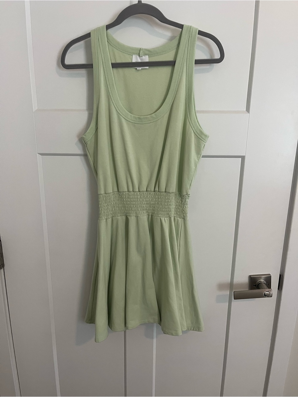 Sundays Smocked Waist Tank Dress